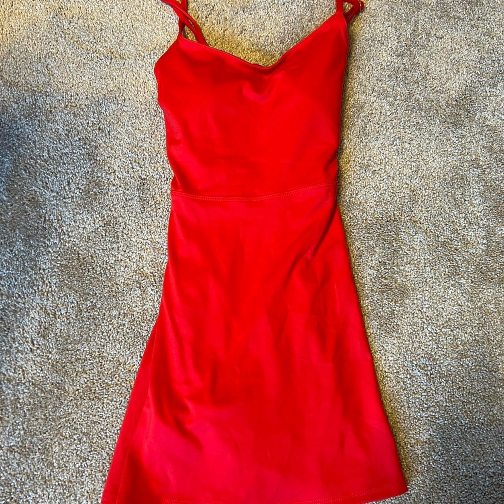 Red Women's sporty Dress